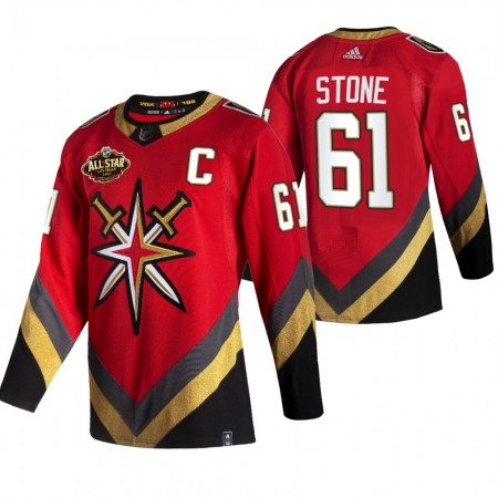 Vegas Golden Knights Mark Stone 61 2022 NHL All-Star Reverse Retro Authentic Shirt - Mannen